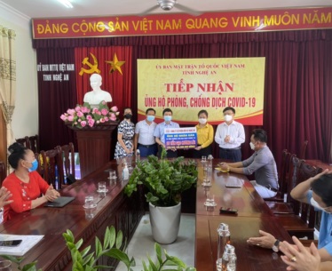 NBS ủng hộ 30 tấn gạo Hương Lài cho nhân dân các huyện thị phòng chống đại dịch Covid-19