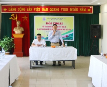 Công ty CP Bến xe Nghệ An tổ chức đối thoại cùng các doanh nghiệp vận tải, nhà xe hoạt động tại bến xe Phía Bắc TP Vinh