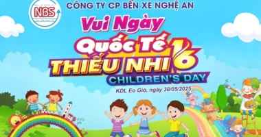 CÔNG TY CP BẾN XE NGHỆ AN TỔ CHỨC CHO CON EM CBCNV THAM QUAN DÃ NGOẠI TẠI KHU DU LỊCH SINH THÁI EO GIÓ – NAM ĐÀN