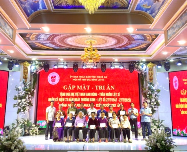 Công ty cổ phần Bến xe Nghệ An tham dự Chương trình Gặp mặt – Tri ân nhân kỷ niệm 78 năm Ngày Thương binh - Liệt sĩ (27/7/1947 – 27/7/2025)